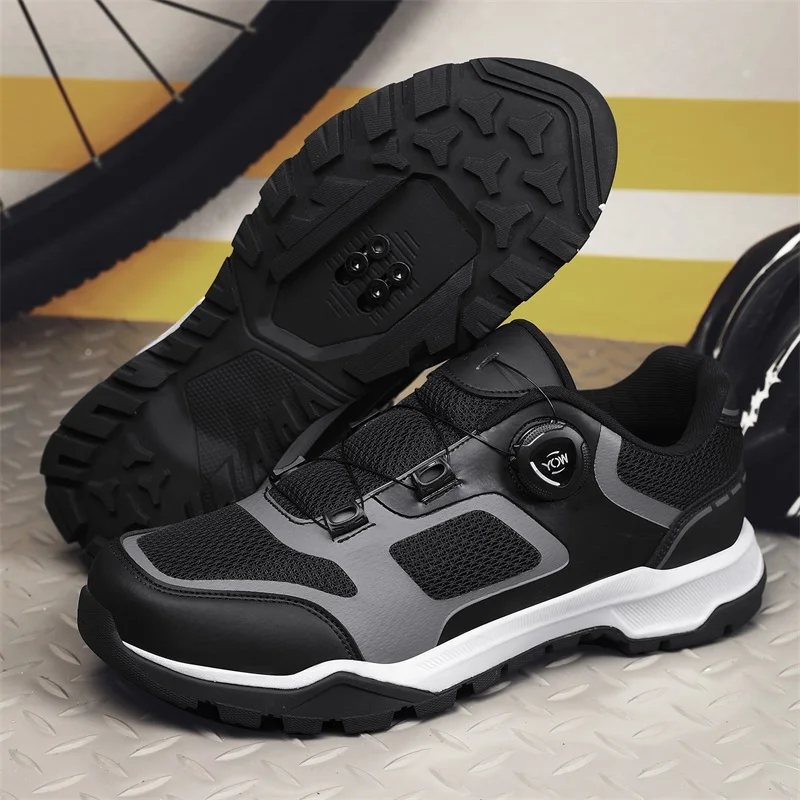 AliExpress Comfortable casual four season road mountain bike riding shoes unisex anti slip fashion commuting outdoor off-road riding shoes