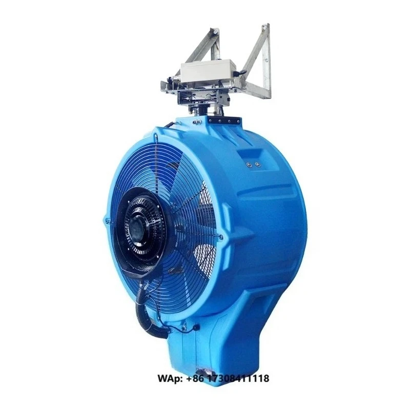 Wall Mounted Spray Air Cooler Mist Cooling Fan 6L Water Mist Fan Industrial Misting Spray Swamp Cooler