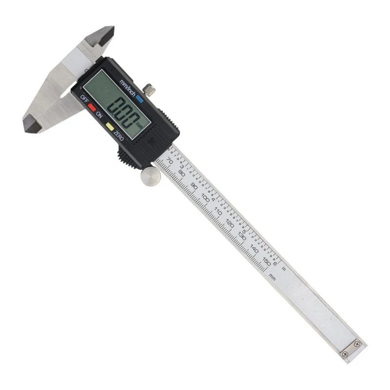 

Inner and outer diameter depth step measurement 4cr13 stainless iron digital vernier caliper 0- 150/0-200/0-300mm
