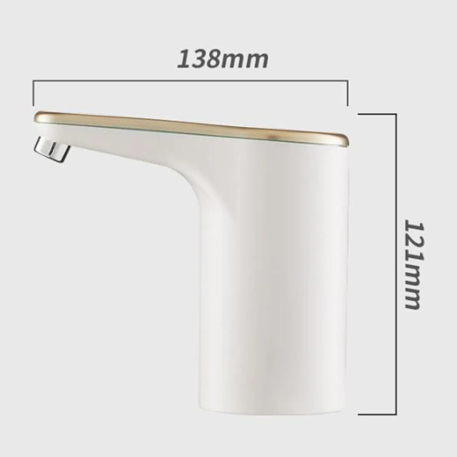 Электрический насос для питьевой воды, чувствительный портативный для кемпинга, дома