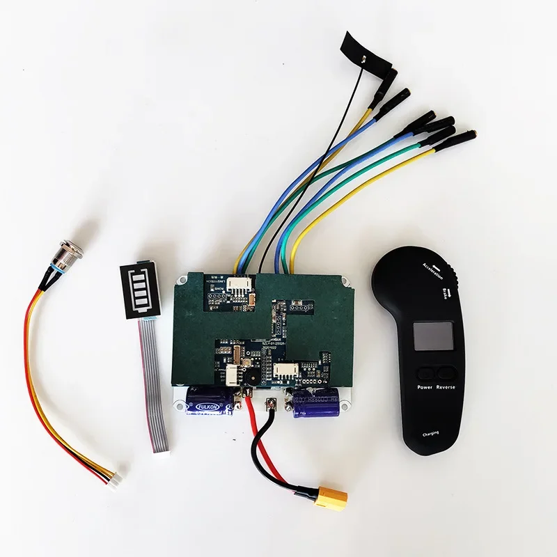 1 Set 12S 48V Electric Skateboard Controller Kit for Dual Drive Motor ESC Replace Scooter Parts & Accessories