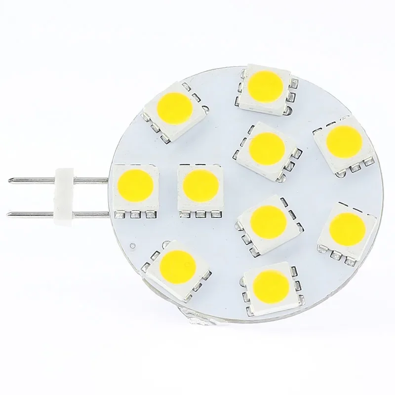 10 SMD 5050 G4 Led 505012V 24V G4 LED BOAT LIGHT CAR LIGHT MARTINE LIGHT Crystal Chandelier Lights 1pcs/lot