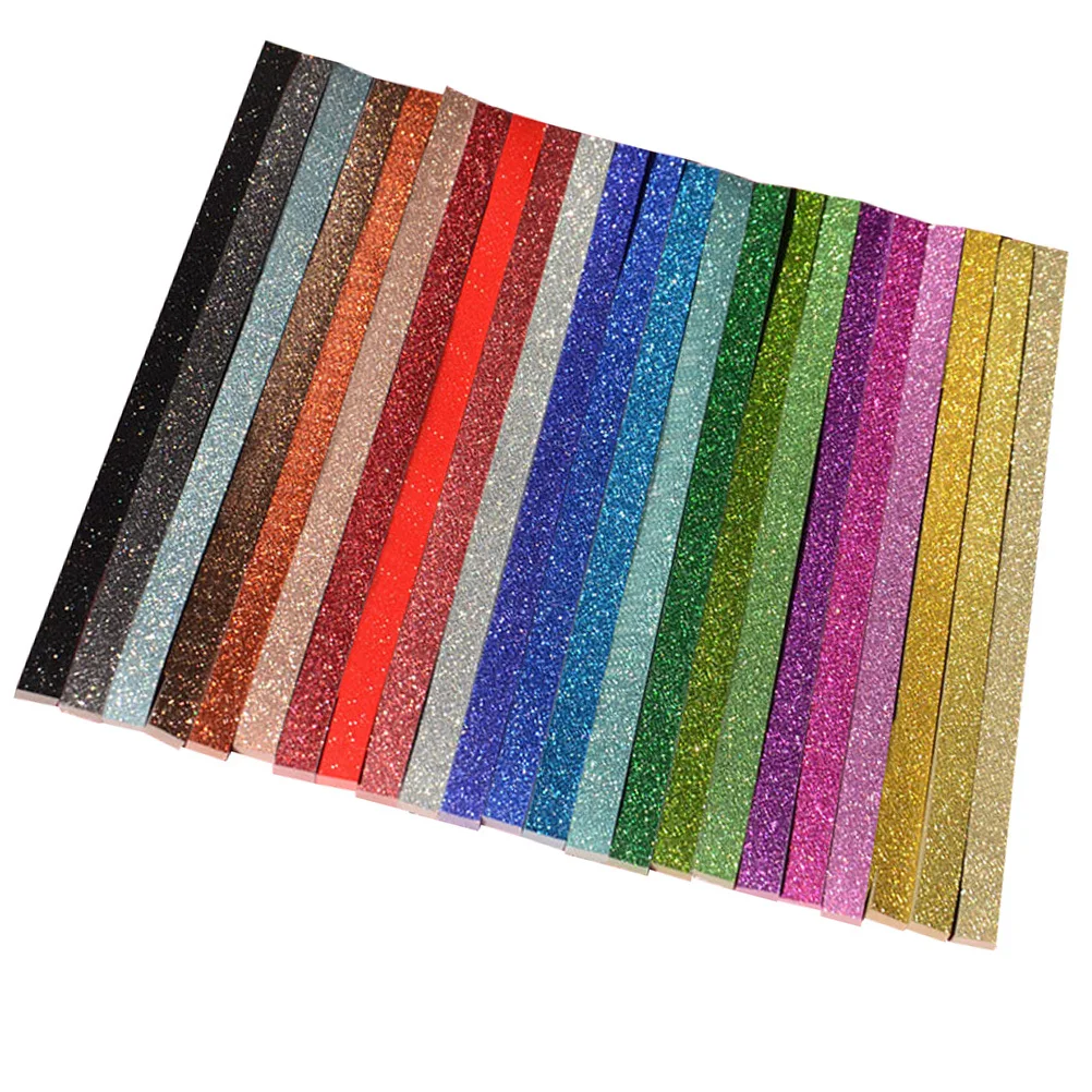 460 Pcs Origami Star Strips Pattern Glitter Paper Colored Craft Colorful Foldable