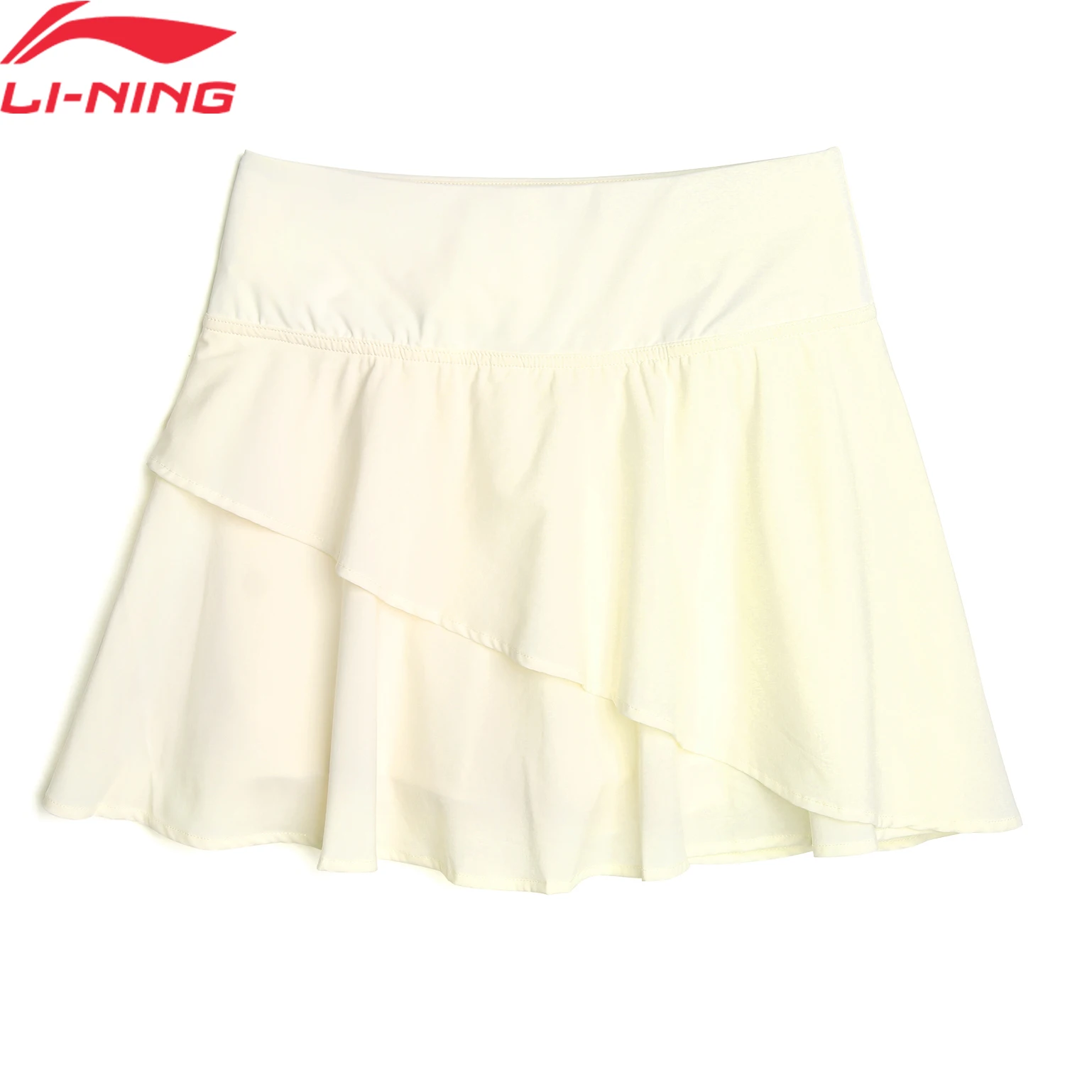 Li-Ning Women's Tennis Short Skirt Slim Fit 89%Polyester 11%Elastane LiNing Sports Pantskirt AKSV938