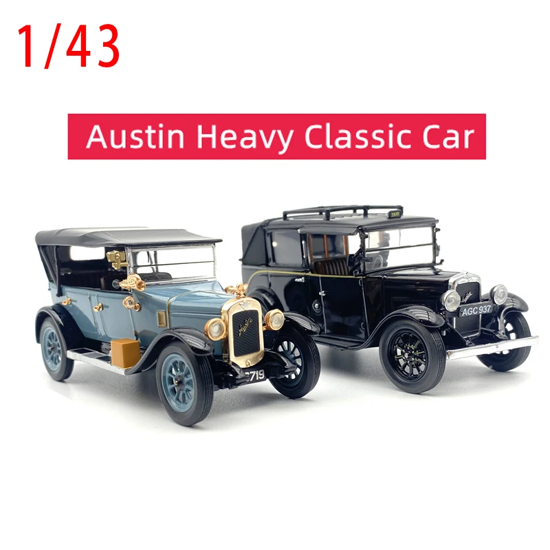 

Литая под давлением модель автомобиля OXFORD 1:43, модель автомобиля из сплава Austin Heavy Classic Car Austin Black, ретро, налоговые игрушки для мальчиков, игра в оригинальной коробке