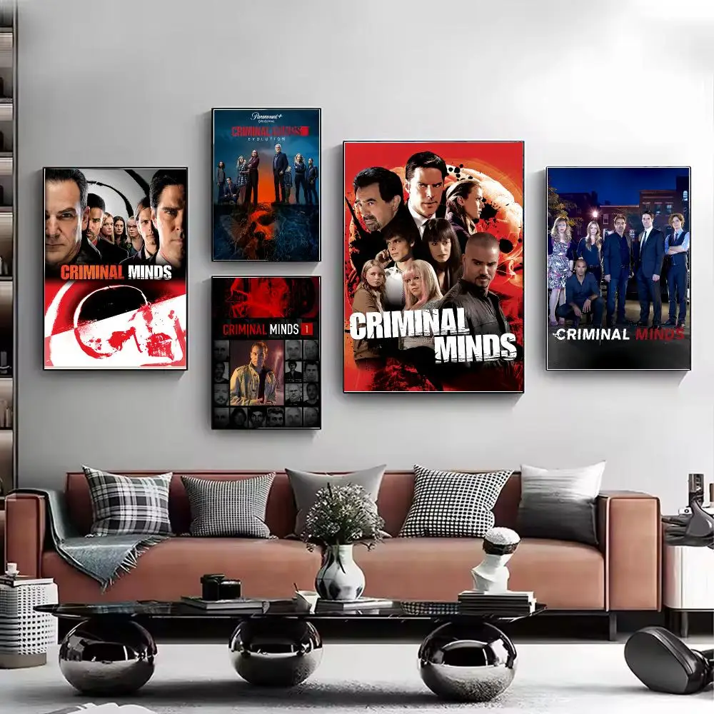 TV Series Criminal Minds TV Series Poster Stylish Wall Art for Living Room Bedroom Study Home Decor Gift
