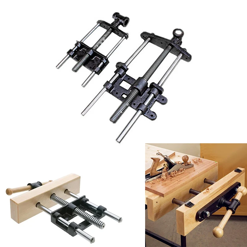 1PC 7/10.5 Inch Woodworker's Vise, Woodworking Table Clamp, Front Vise, Woodworking Fixture, Woodworking Workbench Vise