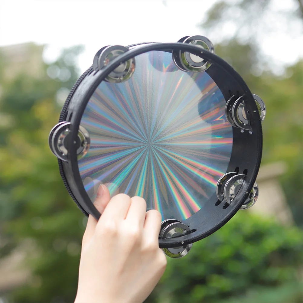 صف مزدوج مشع الدف طبلة ذات يد صلابة عالية ABS الخشب الجسم هش بصوت عال عاكس رئيس آلة موسيقية هدية #6