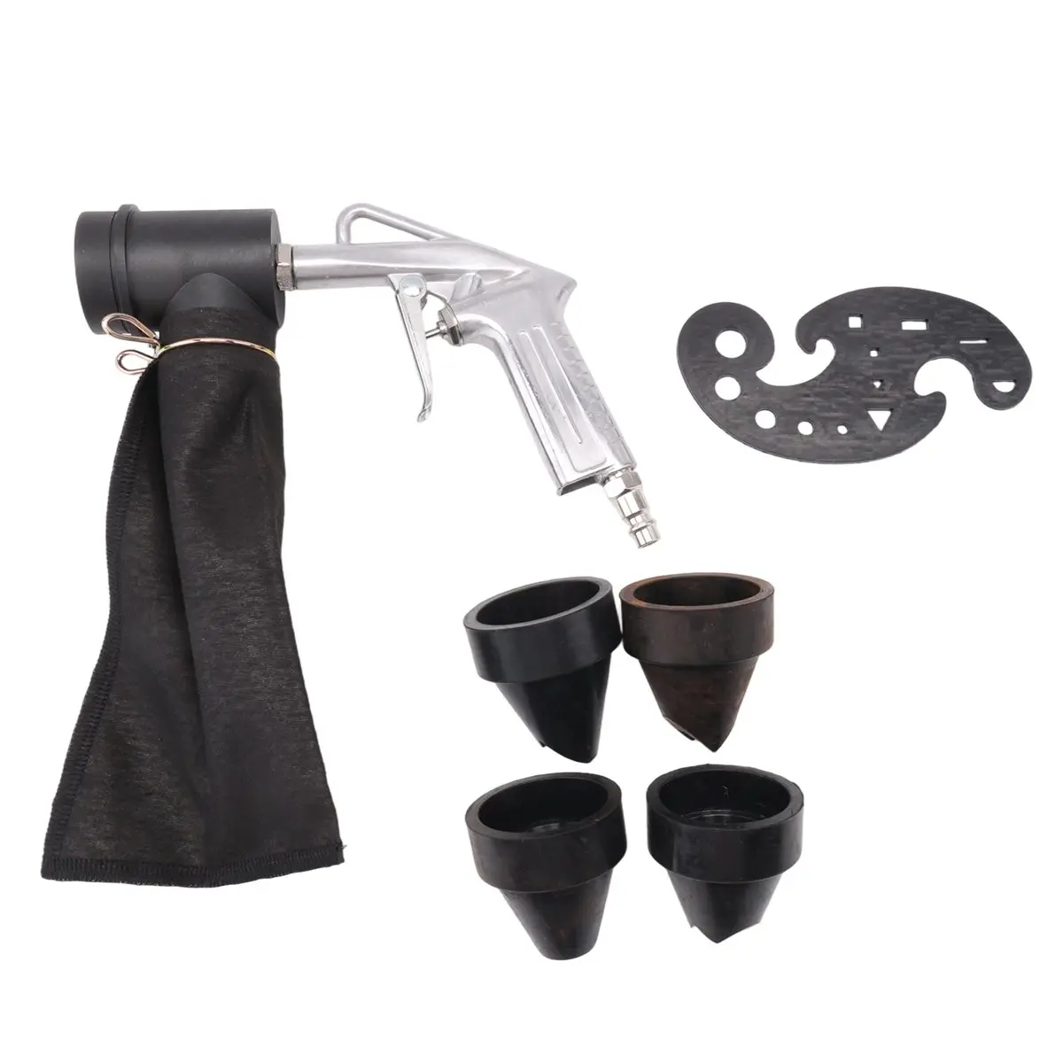 A58Z Pneumatic Sandblasting Tool Kit Sand Blasting Machine Set Versatile Sandblaster Handheld Polishing Machine Rust Remover