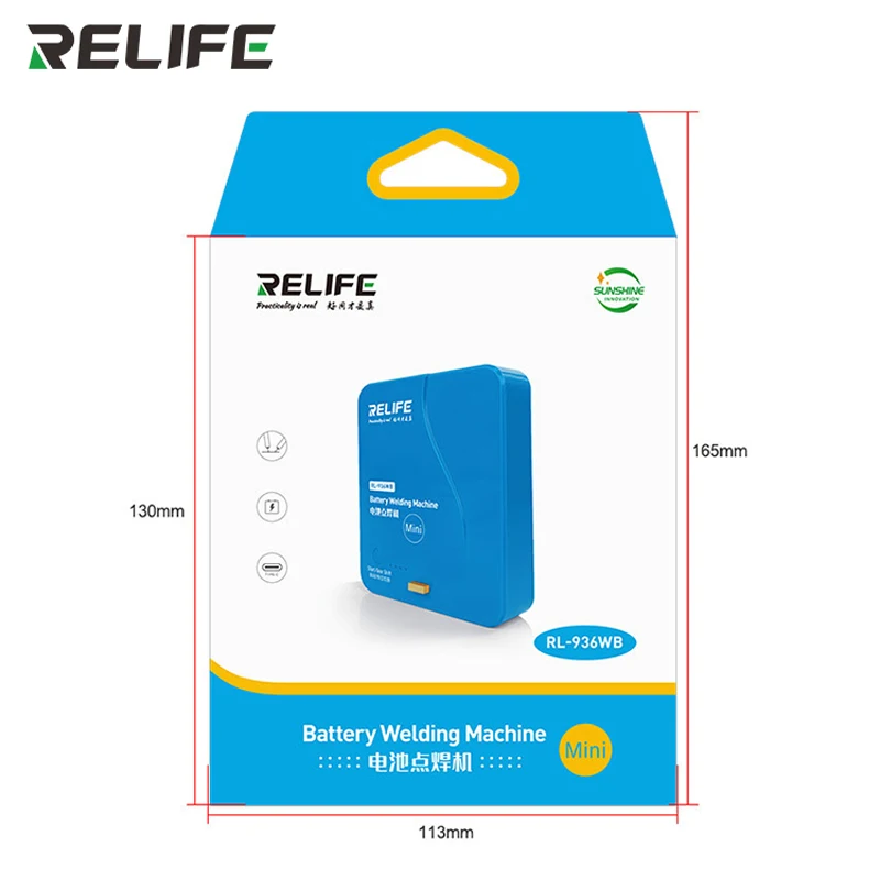 Relife RL-936WB Battery Spot Welding แบบพกพาทดสอบปากกาอิเล็กทรอนิกส์เชื่อมสถานีสำหรับ IOS Android Battery Repair