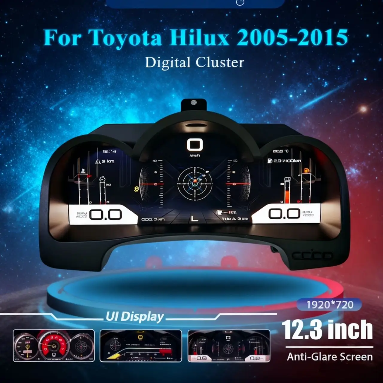 Upgrade For Toyota Hilux 2005-2015 12.3