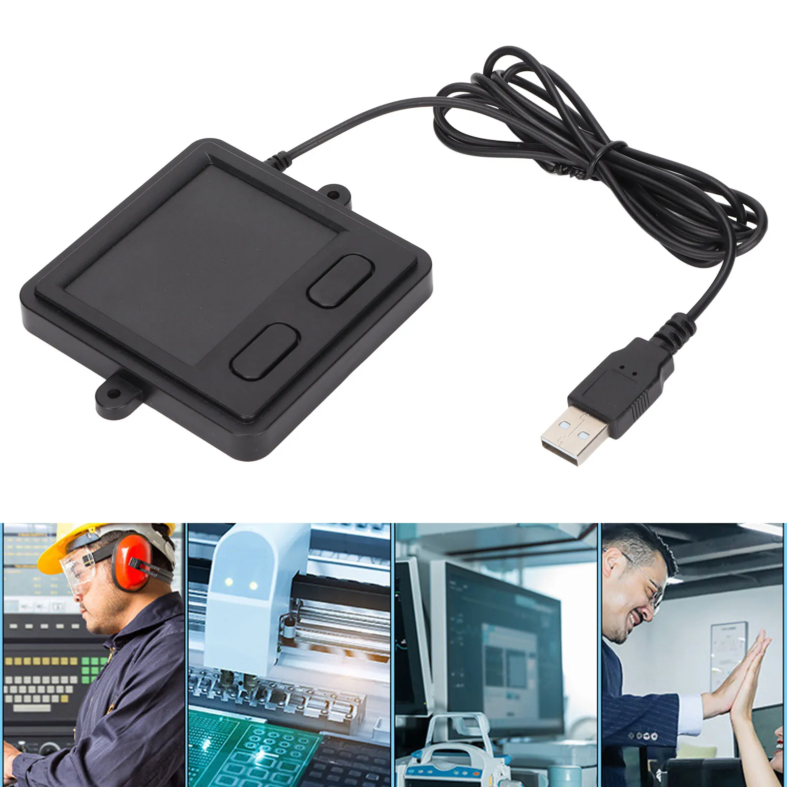 Trackpad Trackpad USB Wired Embedded Compact Size 2 Buttons Portable Practical Computer Touch Pad for Laptops Desktops Touchpad