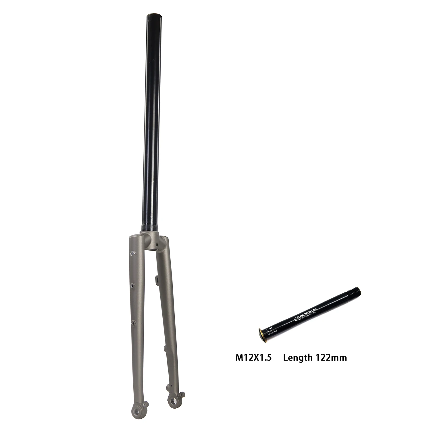 SILVEROCK 20 Chrome Steel Rigid Fork for BMX Minivelo