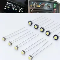 10 Uds T1 T3 T4.2 T4.7 T5 bombilla LED para coche luces 12V 1SMD lámpara de grupo de instrumentos indicador control central CD lámpara de aire acondicionado