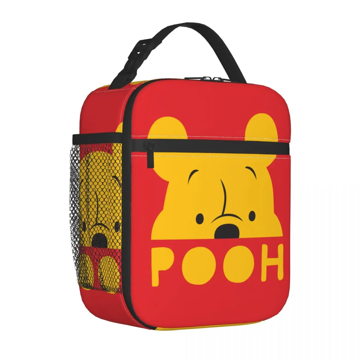 Winnie The Pooh Peek-a-Boo Pooh Insulated Lunch Bags Cooler Lunch Container Large Tote Lunch Box Girl Boy Beach Picnic