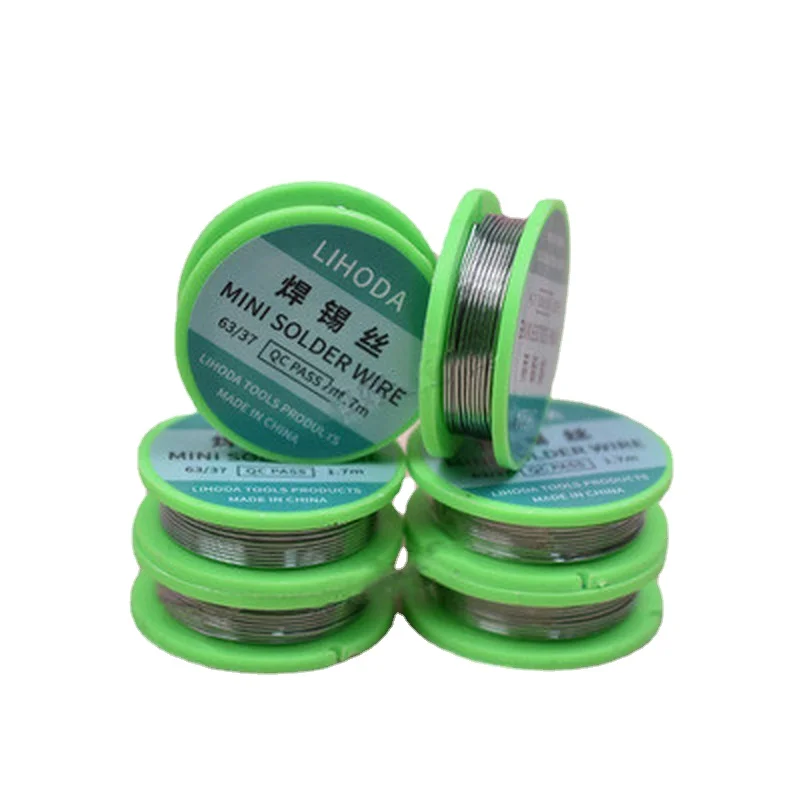 2022 FASHION 0.8mm 63/37 FLUX 2.0% 45FT Tin Lead Tin Wire Rosin Core Solder Soldering Wire Roll No-clean