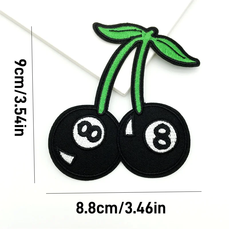 Unique Number 8 Embroidered Patches - Creative Sewing Patches For DIY Jeans Jackets Clothing Bags Hat Decoration Patch