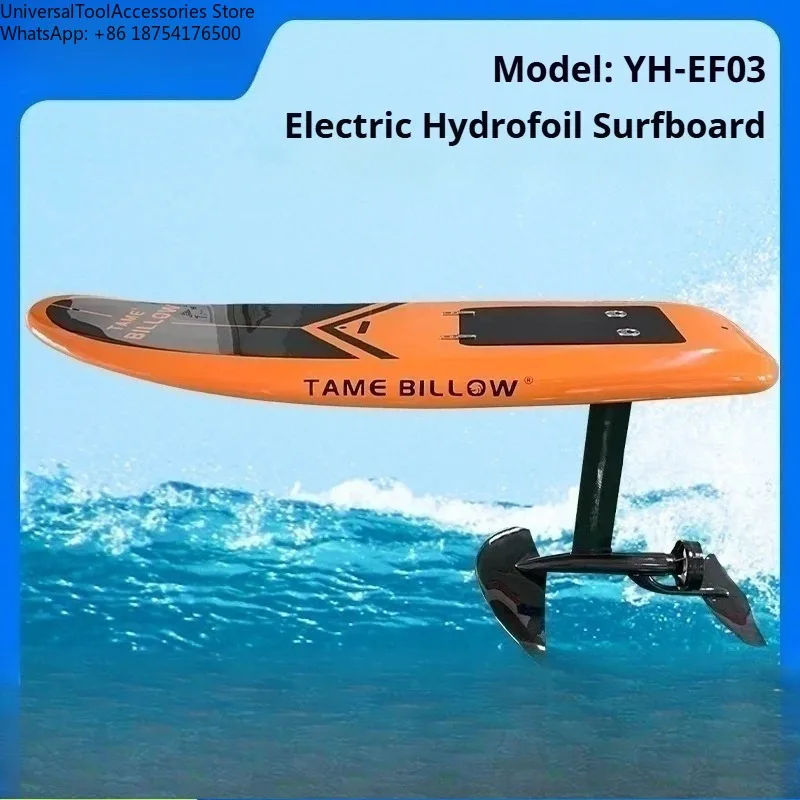 Ultra-Light Carbon eFoil, 45km/h 120min Runtime Hydrofoil Surfboard, Powerful Racing eBoard for Water Sports,   Design