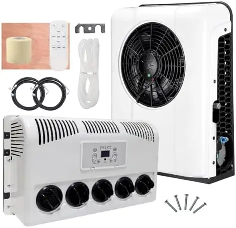 

12V DC Parking Air Conditioner for Truck, RV, Van – No Fuel, Energy-Efficient Cooling