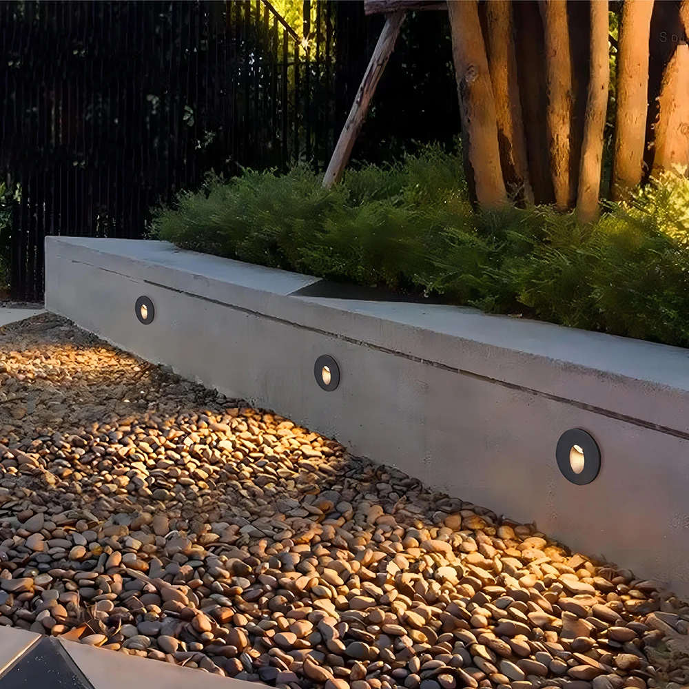

Landscape Stair Light 3w Outdoor Wall Light Emitting Diode IP65 Recessed Stair Step Light