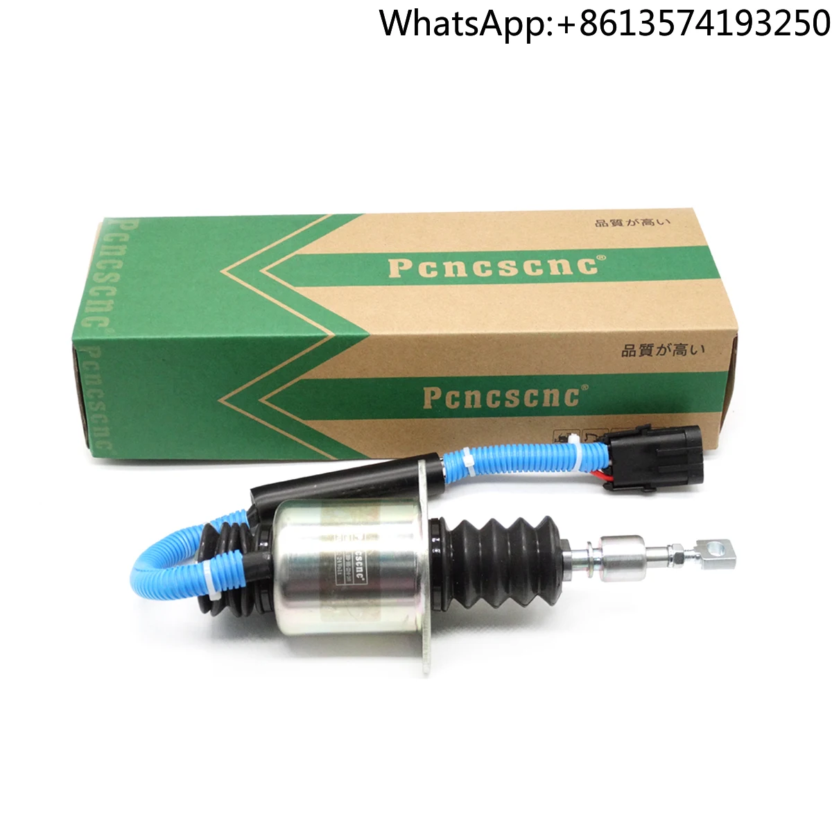 

OEM 24V Shutoff Solenoid Valve Flameout Shut Stop for Excavator D59-105-22+A High Quality Jgs Brand with 6-Month Warranty