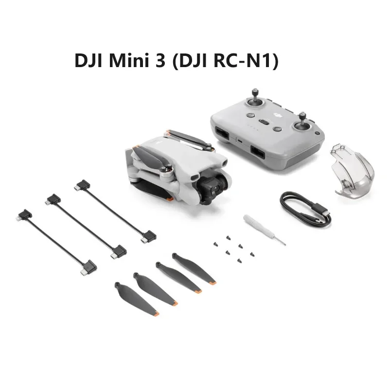 طائرة بدون طيار DJI Mini 3 جديدة تمامًا بدون RC RC-N1 DJI RC Combo Plus احترافية 4K HDR نقل فيديو 10 كجم