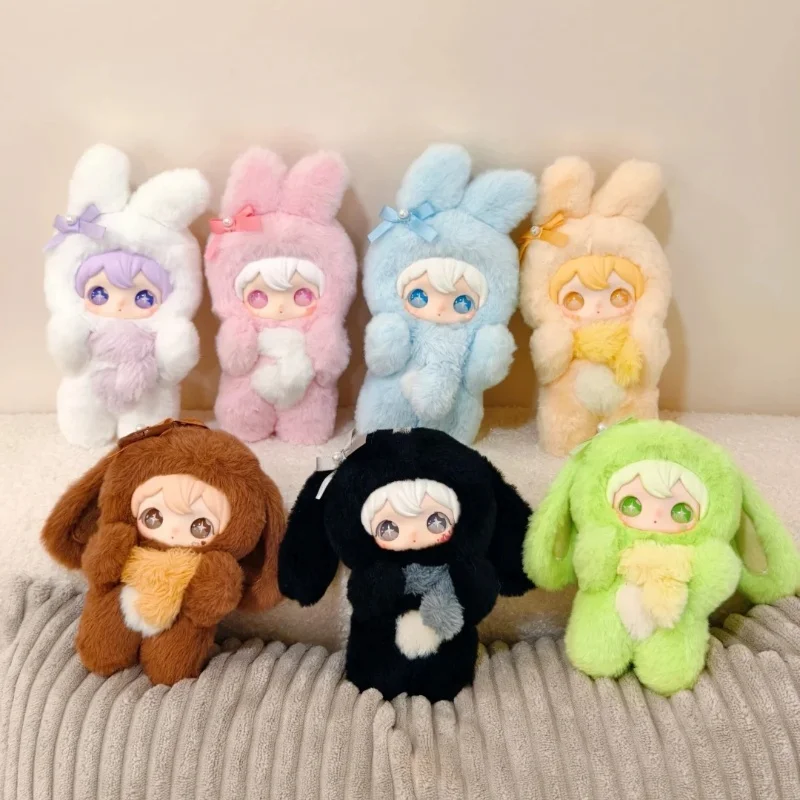 

NEW In Stock AYORTOYS ShyShy Shiny Little Rabbit Series Vinyl Blind Box Bagpack Hanging Doll Fashion Room Ornament Surprise Gift