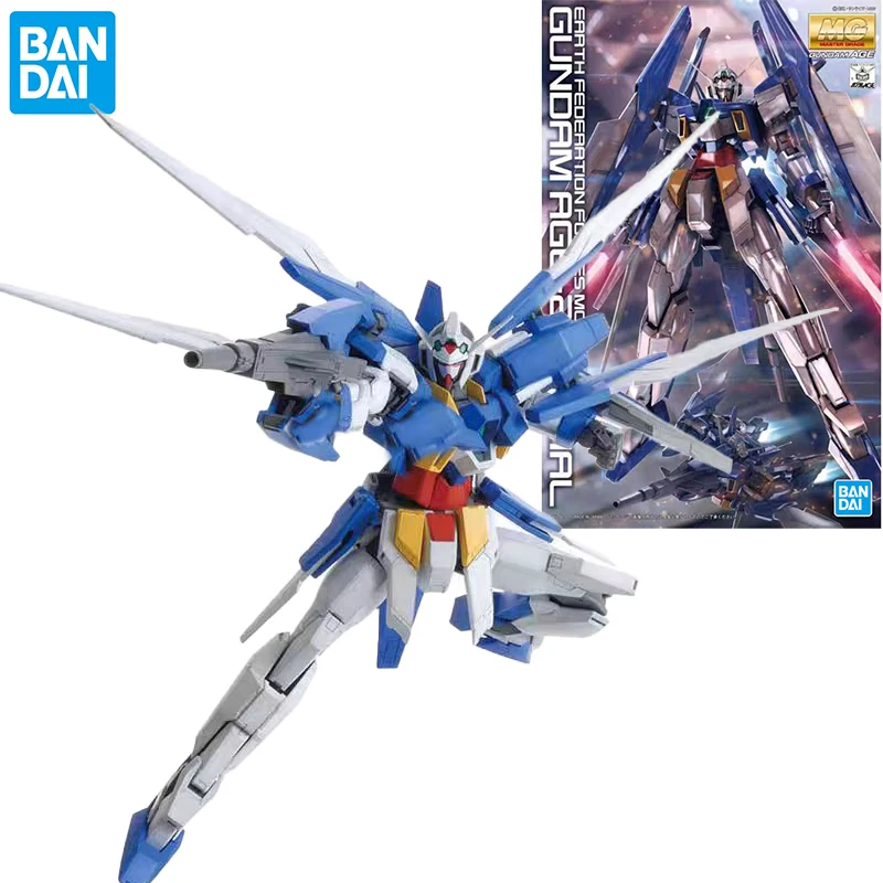 

Bandai Gundam Anime Figure MG 1/100 Gundam AGE-2 High Quality Action Figure Model Gift Toy Collection for Kids Assemble Kit