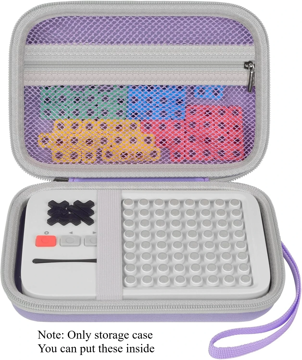 （CASE ONLY)Case Compatible with GiiKER Super Blocks Puzzle Game, Super Slide Brain Teaser Puzzle Holder, Organizer Storage Bag f