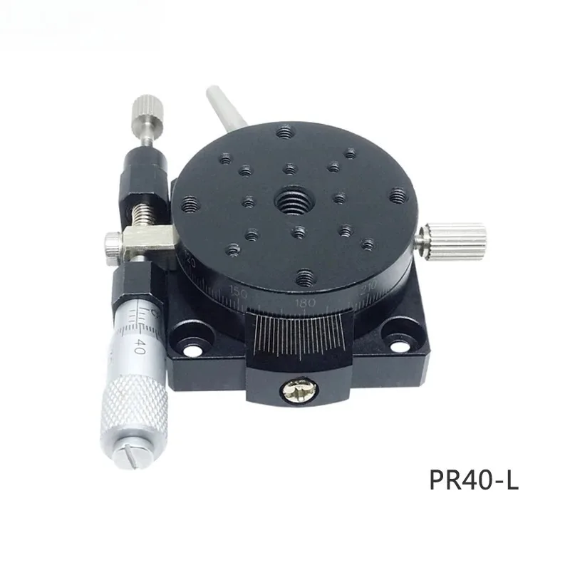 Manual Rotary Stage Indexing Plate 360 Degree Turntable Precision Dividing Head Optical Mount Lab Positioning