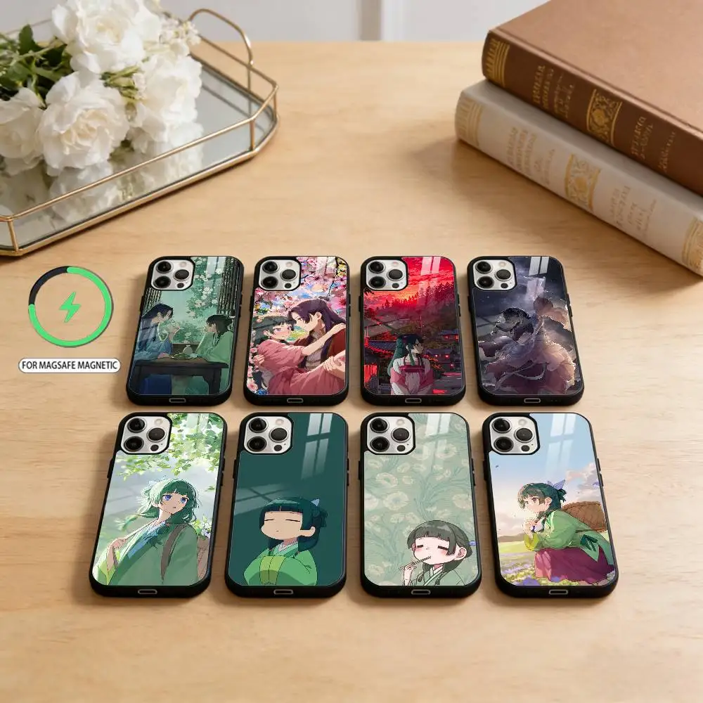 

MaoMao A-Apothecary D-Diaries Phone Case For iPhone17,16,15,14,13,12,11 Plus,Pro Max Magnetic For Magsafe Wireless Charging