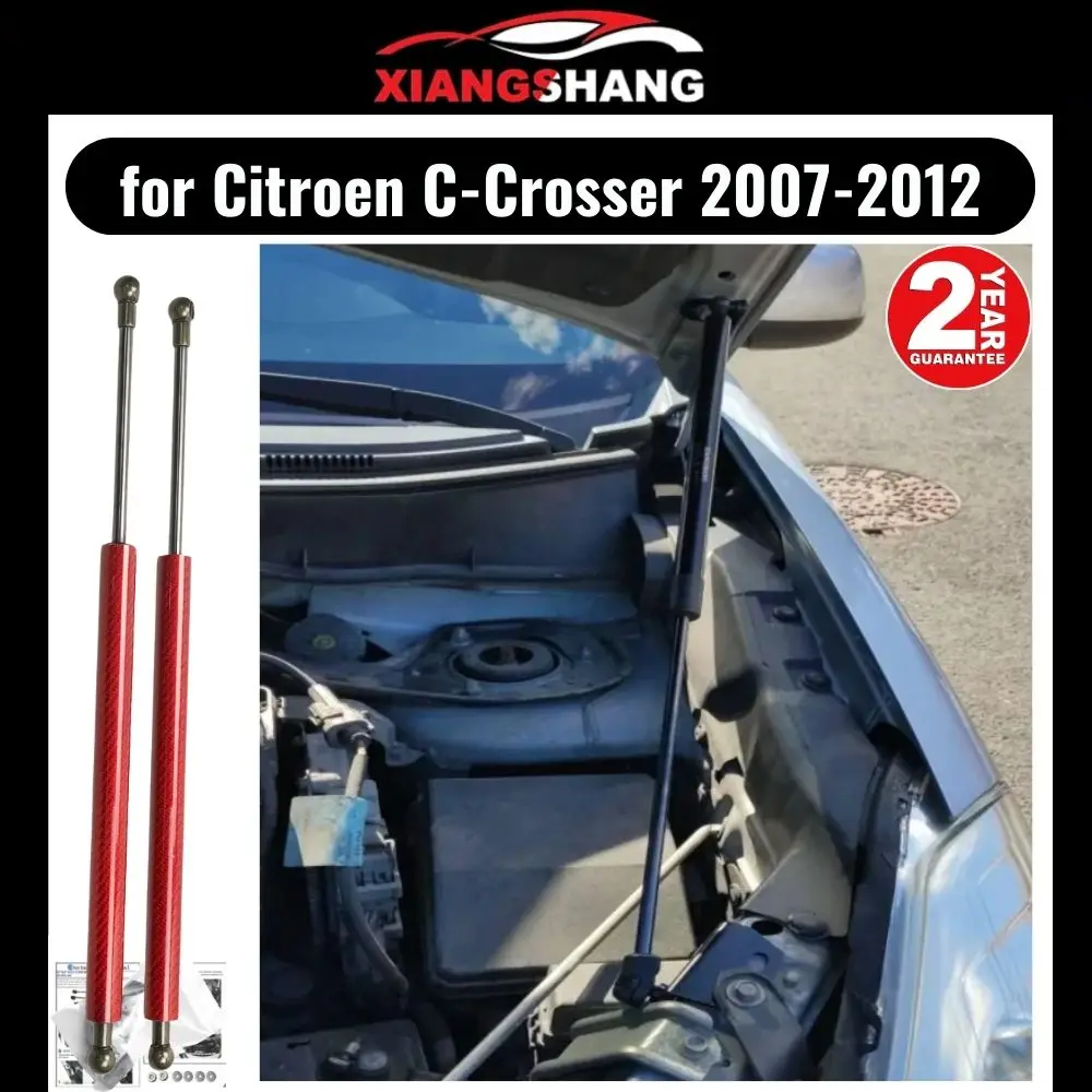 Hood Damper for Citroen C-Crosser 2007-2012 Gas Strut Lift Support Front Bonnet Modify