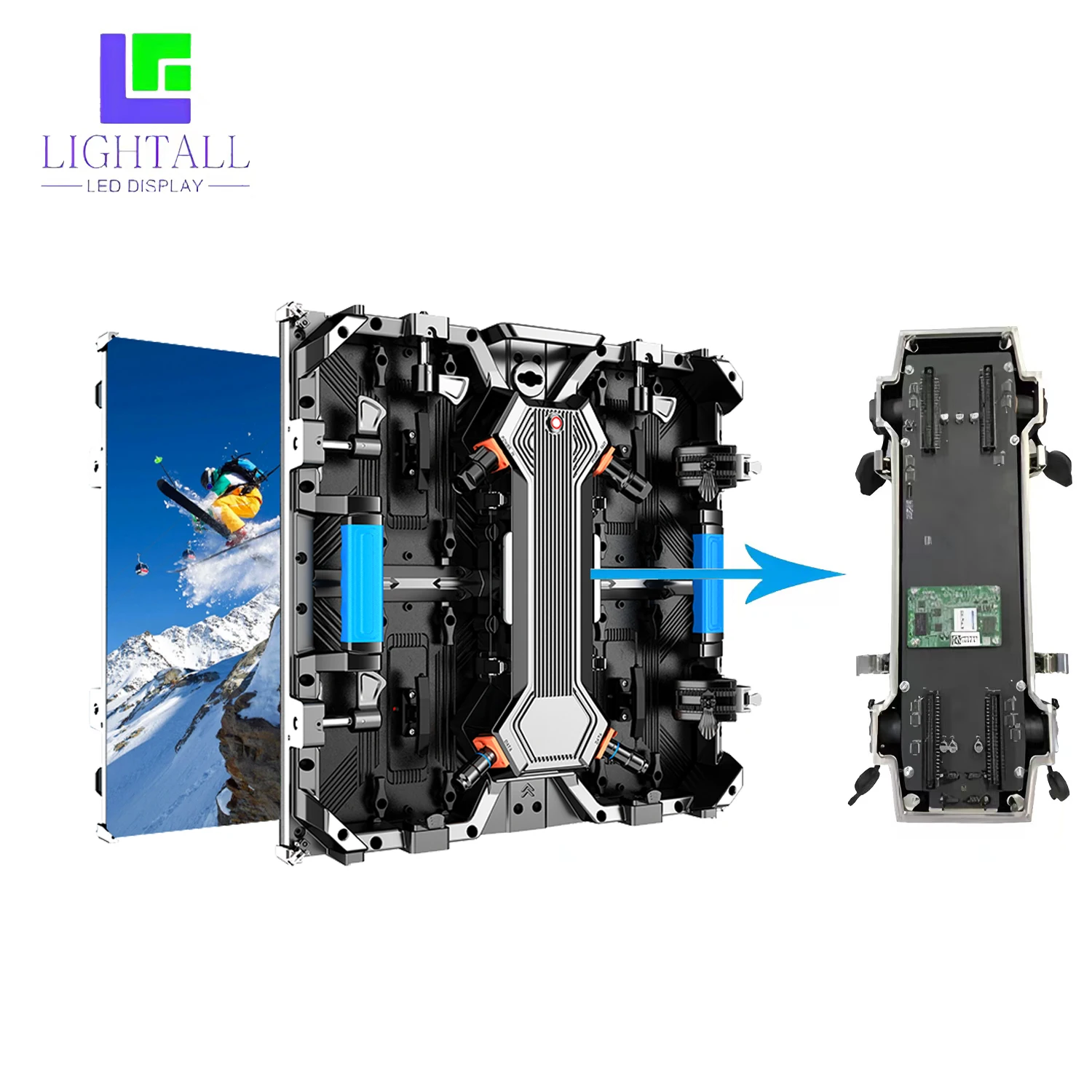 P3.91 Outdoor IP65 LED-displaypaneel Digitale signage voor muziekfestivals Bruiloften en feesten Perfect podiumachtergrond Liftgebruik