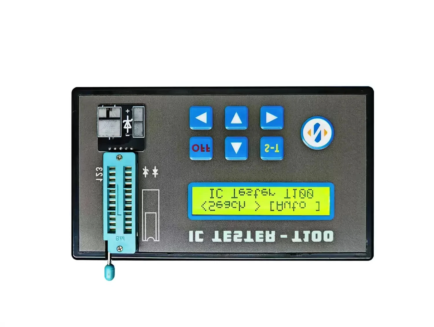 

Integrated Circuit Tester T100 for Semiconductor Chip Testing, Digital IC Component Analyzer and Detector
