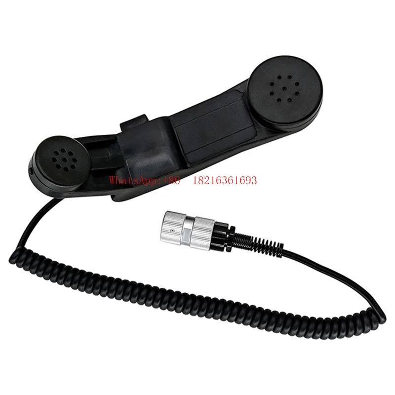 2026new-h-250-radio-handset-6-pin-handheld-speaker-mic-for-prc-152-prc-148-[a51i]