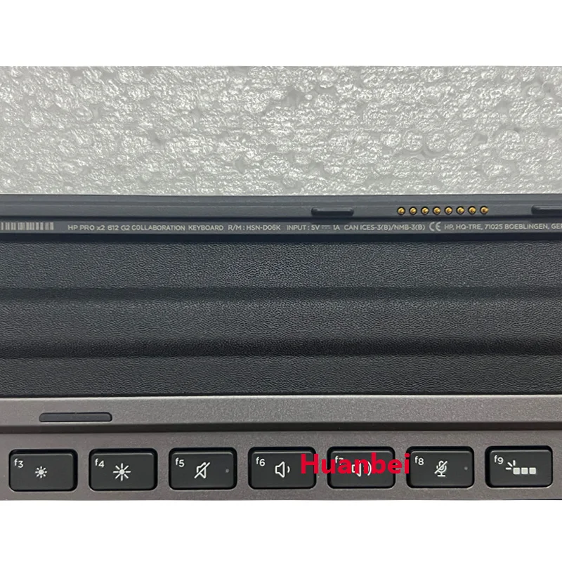 Para HP PRO X2 612 G2 tableta base teclado tableta magnética 2 en 1