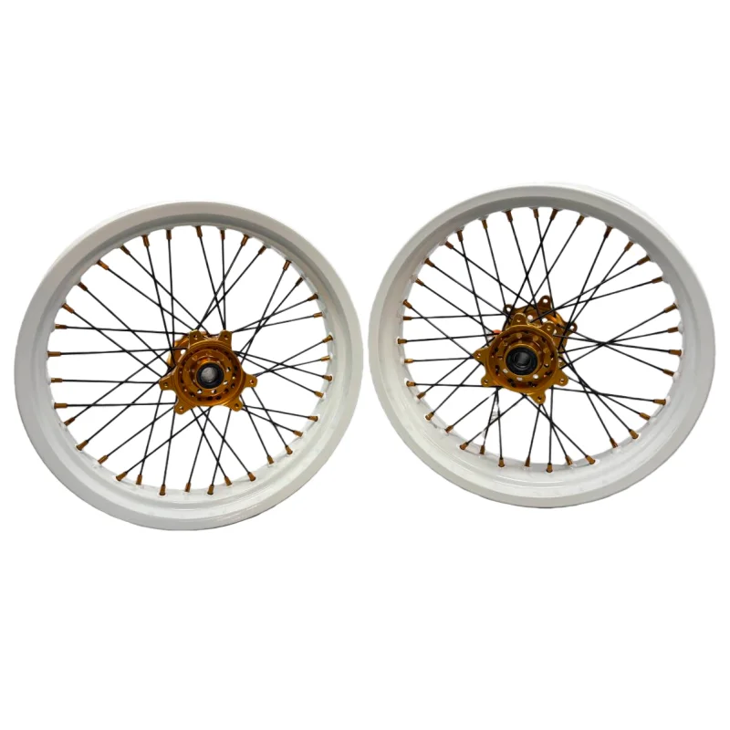 Factory Customizable  Electric Dirt Bike	 Motorcycle Chain Wheels 2019-2023 for Surron Wheels  ultra Bee Supermoto Wheels