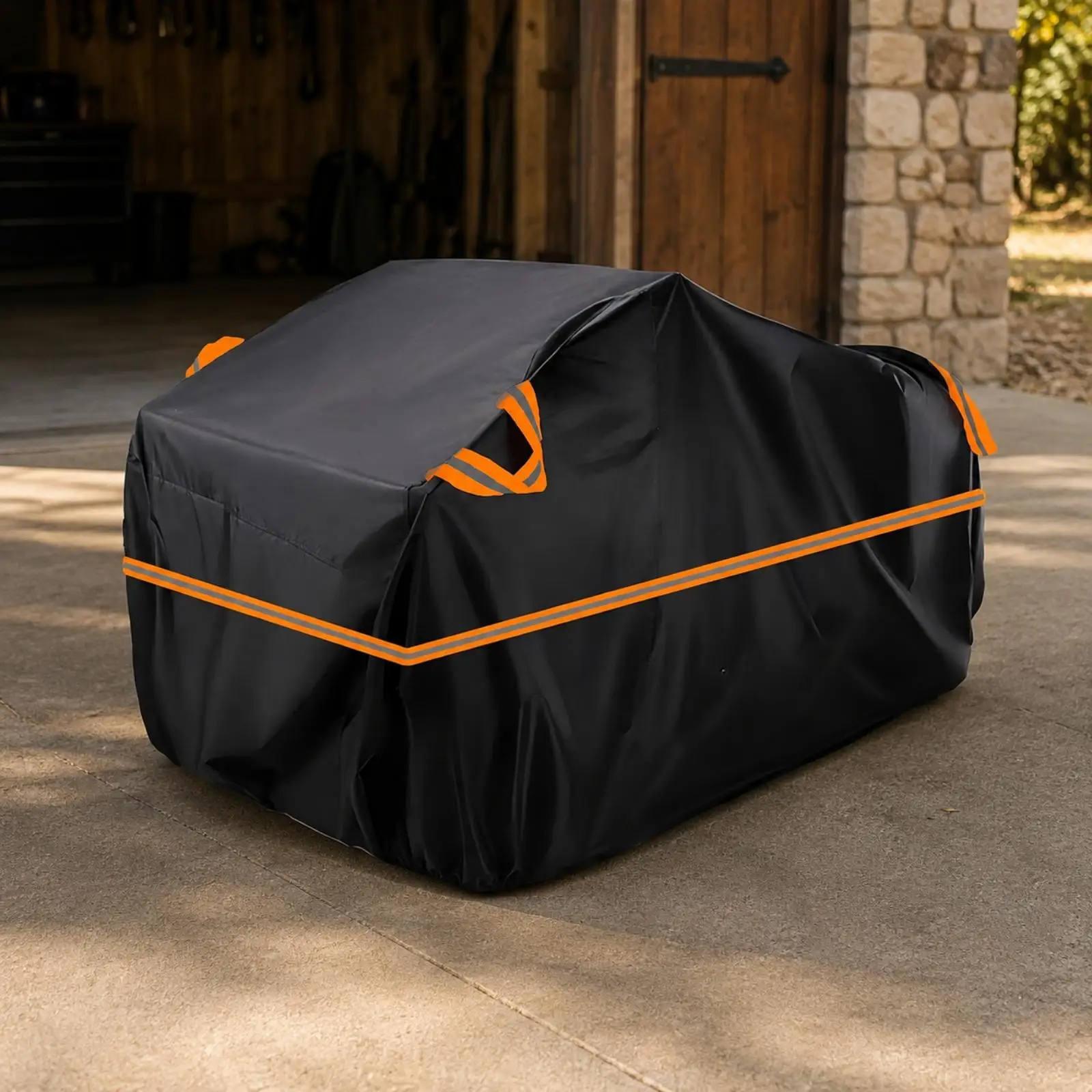 Heavy Duty ATV Cover for Outdoor Protection with Corner Reinforcement and Smooth Finish