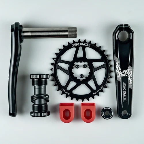 Imagen 2 del producto ZRACE BLADE 1 x 10 11 Juego de bielas de 12 velocidades Diente de águila para MTB XC / TR / AM 170 / 175 mm, 32T/34T/36T, BB68/73 Juego de bielas