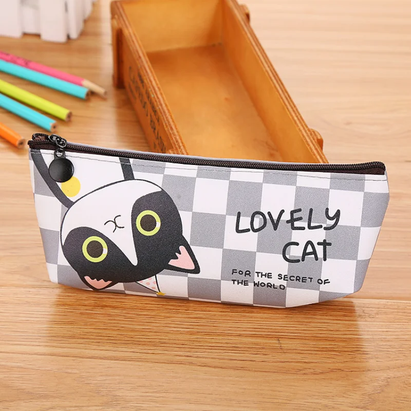 Portable Solid Color Pencil Case School Supplies Storage Bag Cute Pencil Bag Simple Pen Case for Kids Pen Bag Kawaii Stationery