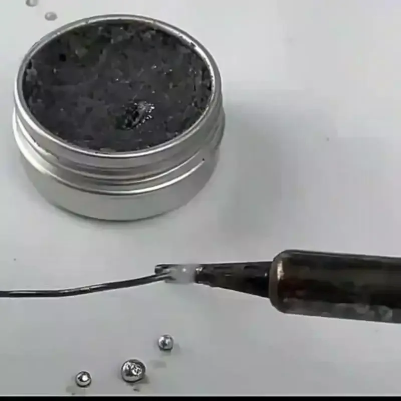 

1/3/5Pcs Non-stick Tin Solder Cream Clean Paste Soldering Iron Tip Refresher For Oxide Head Resurrection Oxidative Activator