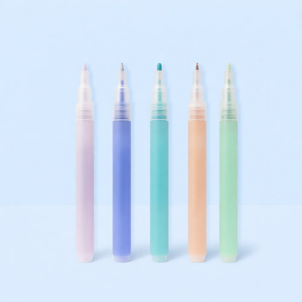 Empty Marker Pen For DIY Acrylic Art Craft Supplies Refillable Ink Tube Plastic Drawing Pencil Creative Writing Tool - view 3