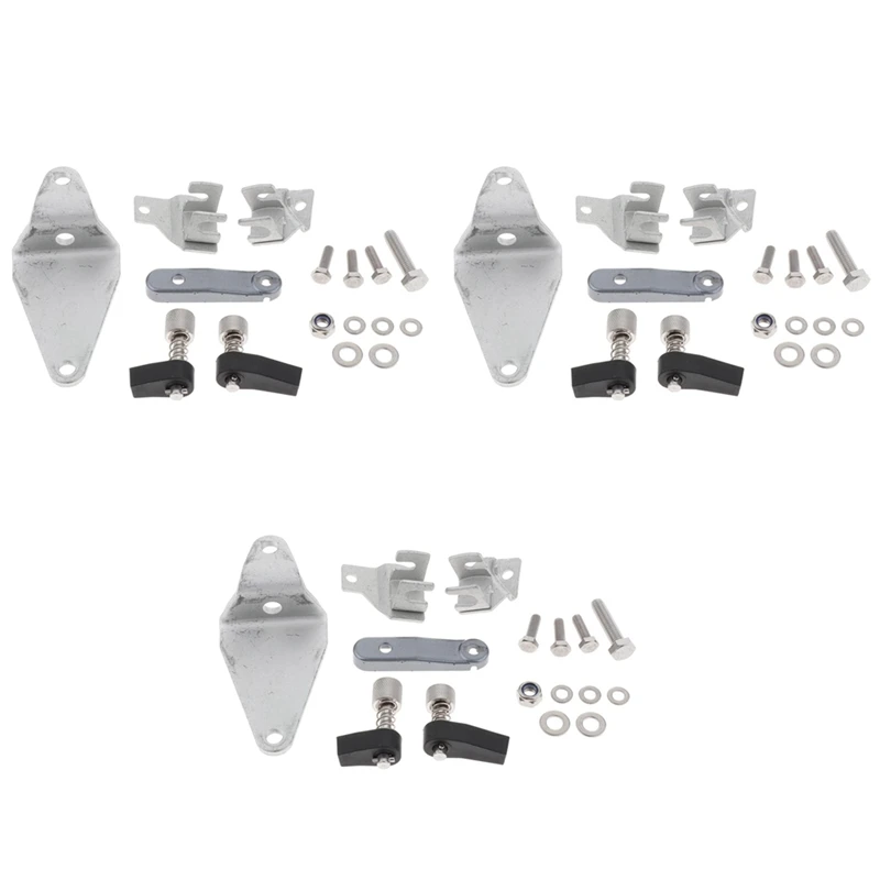 

3X 689-48501-21-4D Remote Control Attachment Kit For Yamaha Parsun 25HP 30HP 2 Stroke Outboard Motor