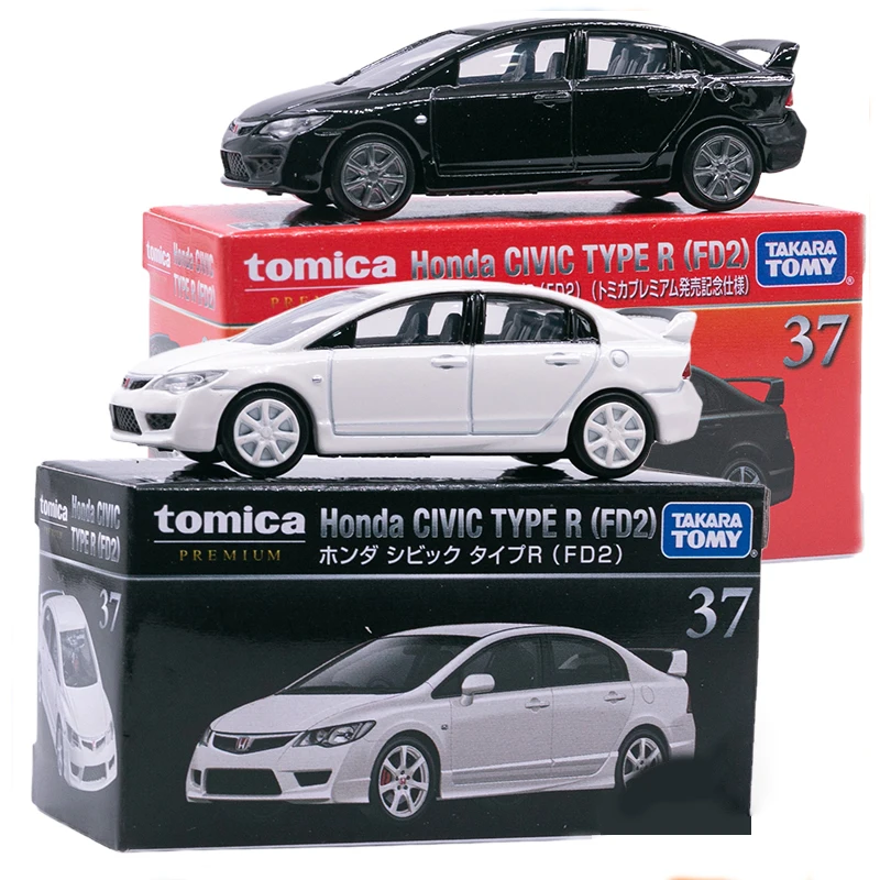 TOMICA Tomy Honda Civic Type R FD2 TP37 1/64 simulation Die-cast alloy car model toy collection boy gifts 202304