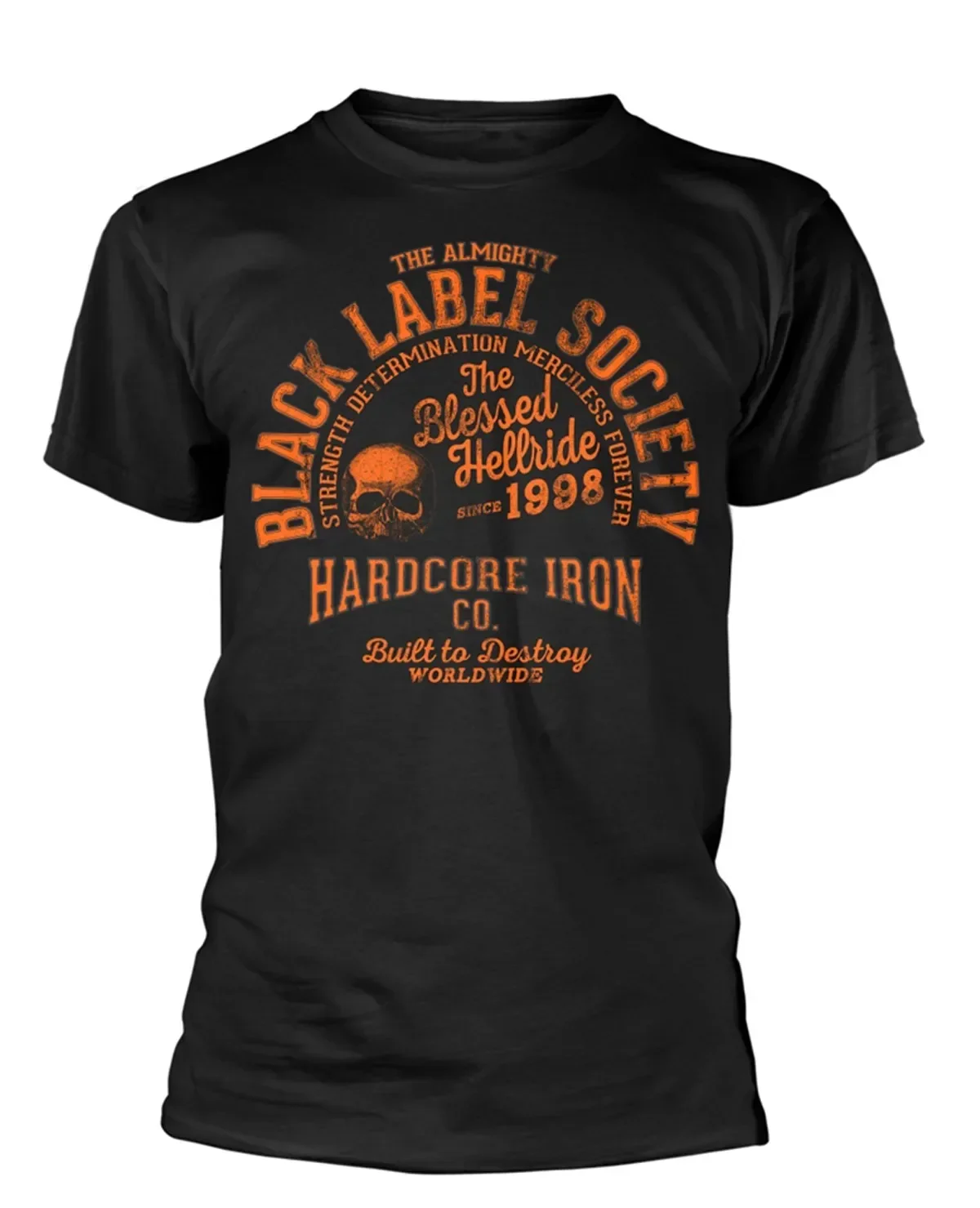 Black Label Society Zakk Wylde Orange Official Print Mens Unisex TShirt
