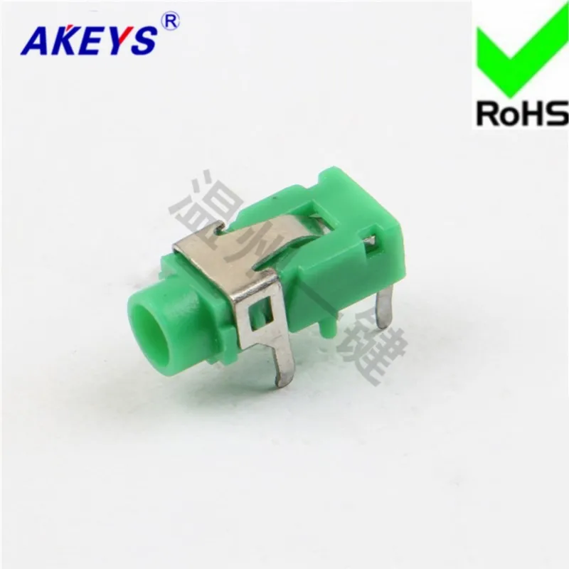 10 pcs PJ-321 power socket 3.5 headphone socket 4 foot socket 2 fixed foot 3.5MM socket base