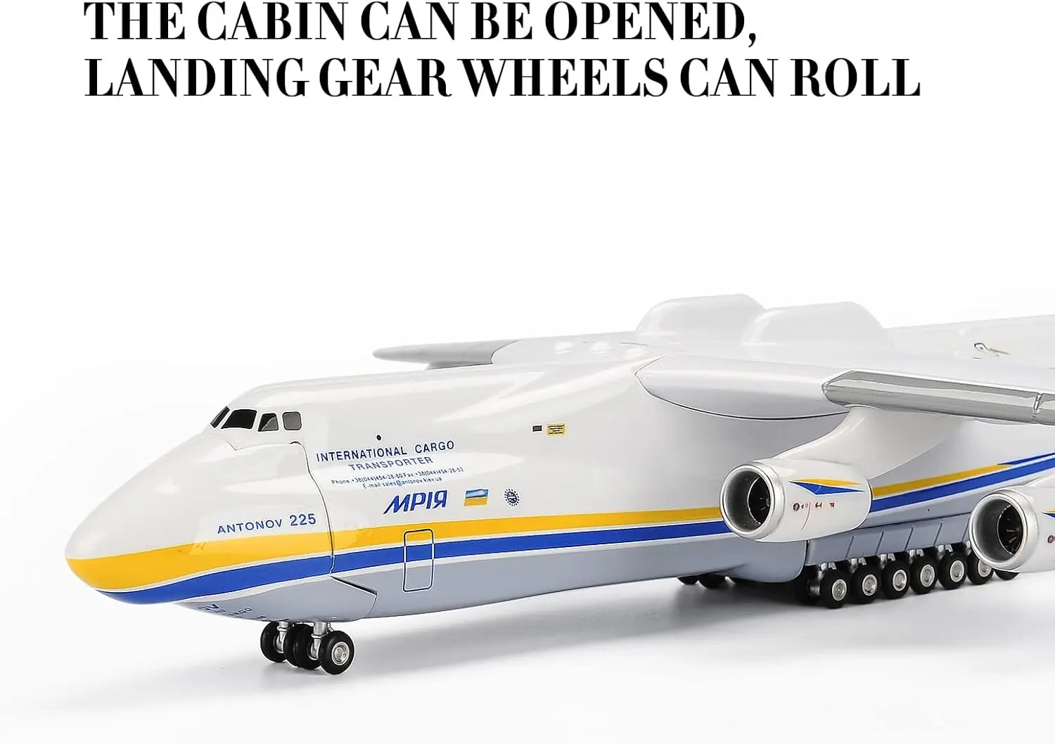おもちゃの飛行機樹脂プラスチックレプリカモデル 1/200 スケール 42
