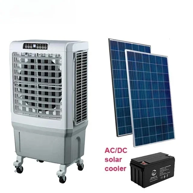 

ac dc solar air conditioner 220V/12V wevaporative air climatizadores ac climatiseur portable airconditioner cooler