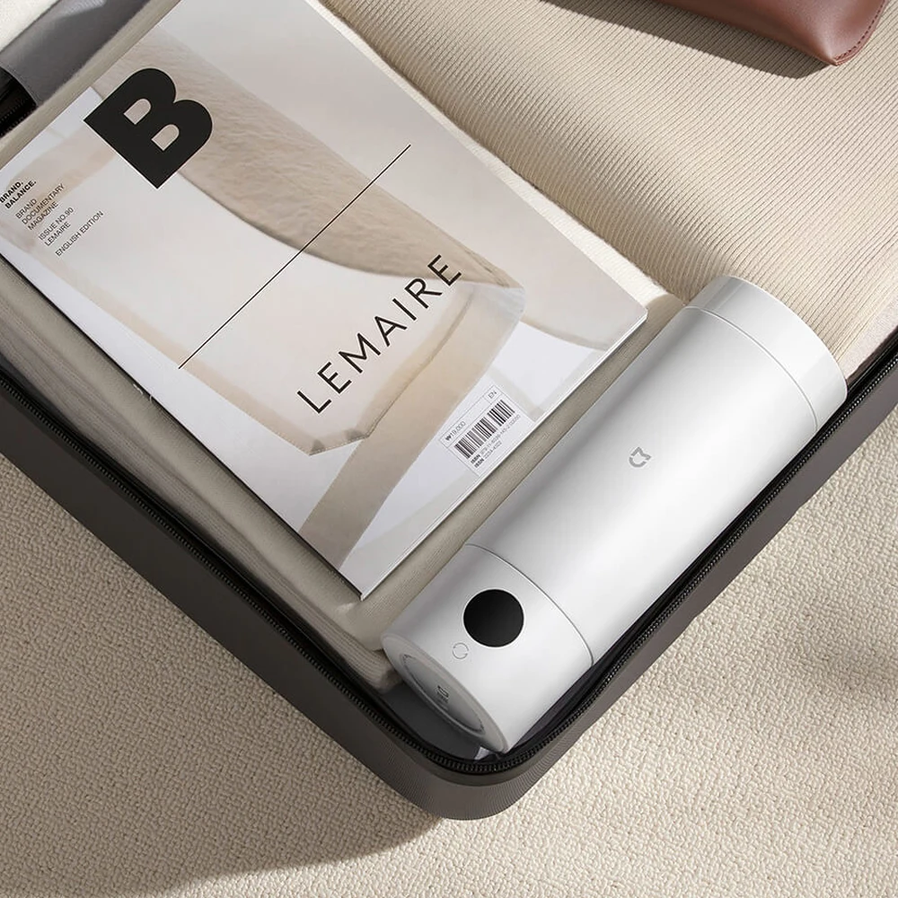 XIAOMI MIJIA Tragbarer elektrischer Heizbecher 2, neue verbesserte Version, LED-Bildschirm, Wasserkocher, chinesische Version mit Adapter