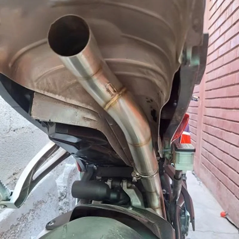 For Honda CBR600RR F5 2005-2026 CBR1000RR 2004-2007 CBR 600 1000 RR Escape Slip-On Motorcycle Exhaust Mid Tail Link Pipe System